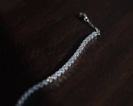 Chique Moissanite Stone Smile armband