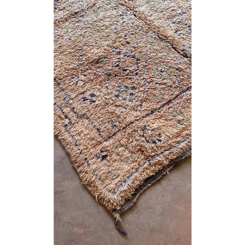 Zuiver wollen Marokkaans Berber-tapijt 180 x 363 cm