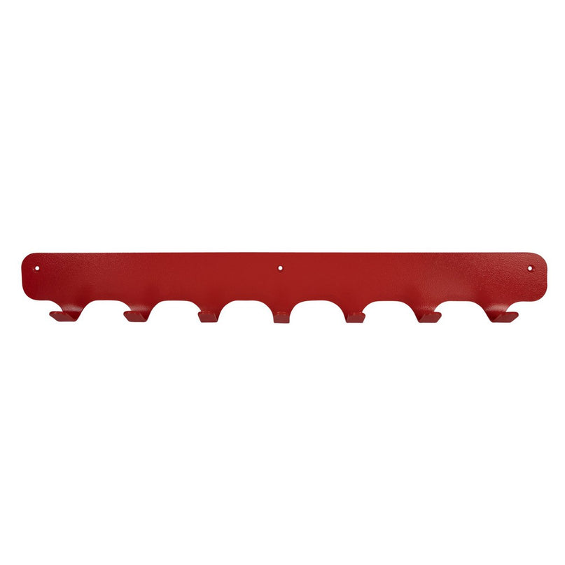 Gorillz Rounded Seven - Wandkapstok - 7 Kapstok Haken - Rood