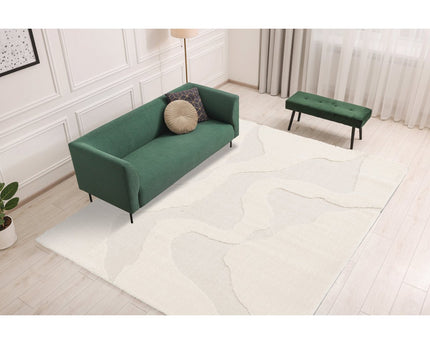 Tapijt met zachte en comfortabele reliëfeffect osmose