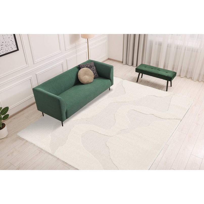 Tapijt met zachte en comfortabele reliëfeffect osmose