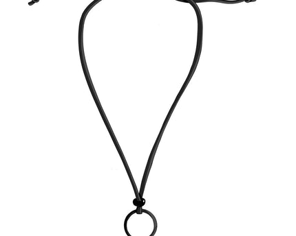 Eve leren lange ketting (bril/sleutelhanger)