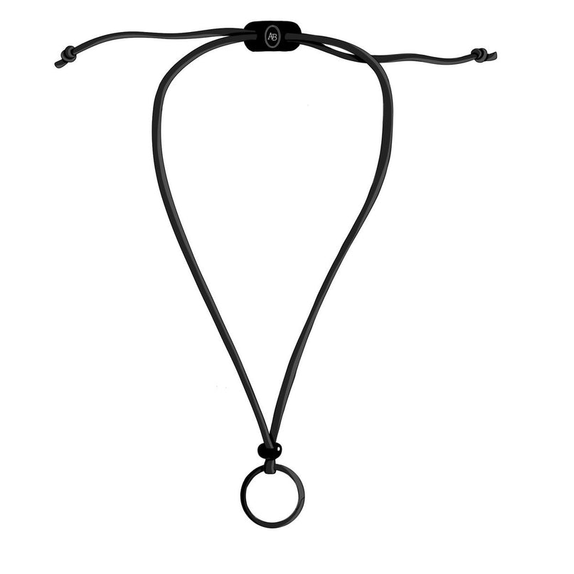 Eve leren lange ketting (bril/sleutelhanger)