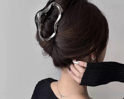 Wave Bubble Line grote klauw haarclips
