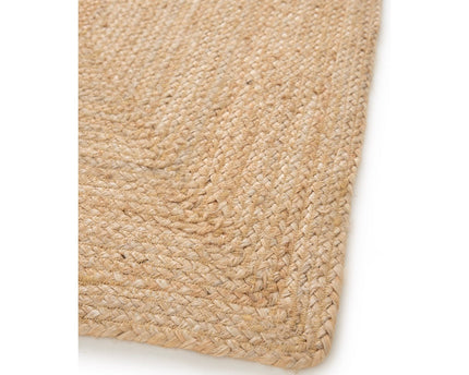 Handgemaakte designermat in Indira Jute
