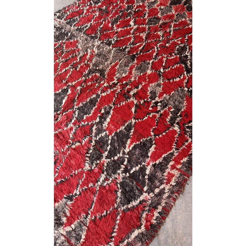 Zuiver wollen Marokkaans Berber-tapijt 200 x 336 cm