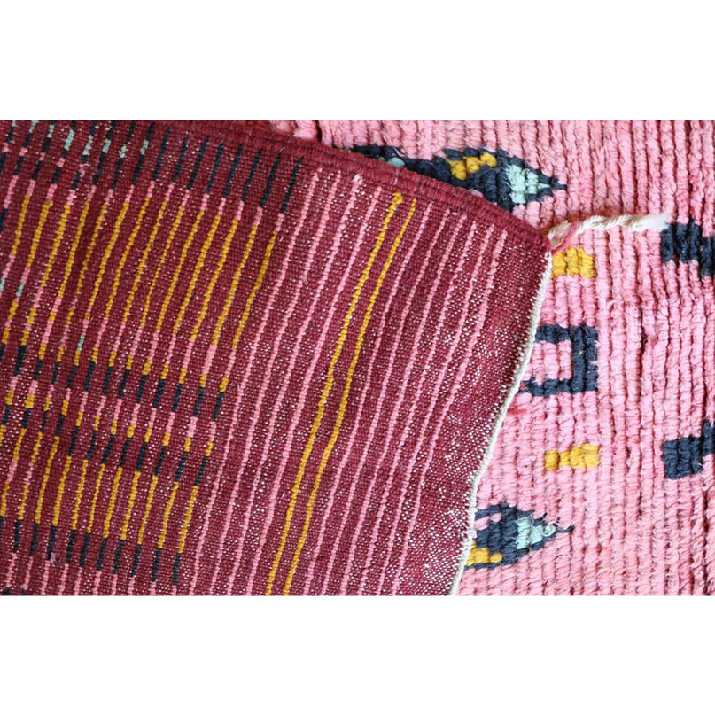 Zuiver wollen Marokkaans Berber halkleed 69 x 338 cm