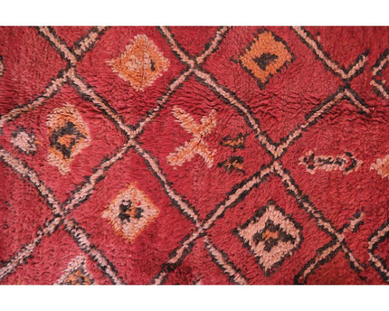 Zuiver wollen Marokkaans Berber-tapijt 197 x 313 cm