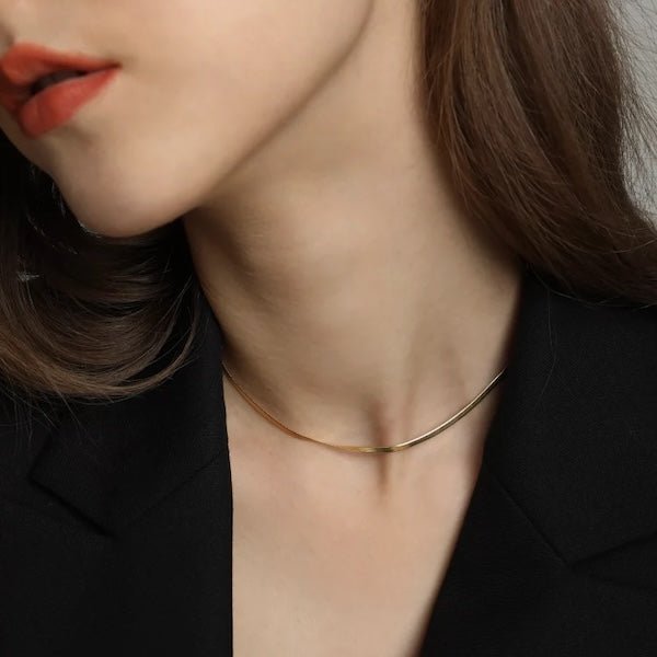 Unisex visgraatketting - 4,2 mm breed