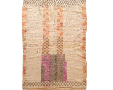 Zuiver wollen Marokkaans Berber-tapijt 147 x 223 cm