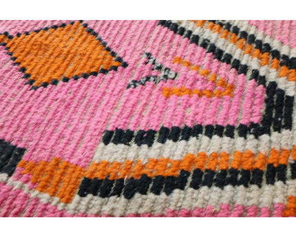 Zuiver wollen Marokkaans Berber halkleed 76 x 355 cm