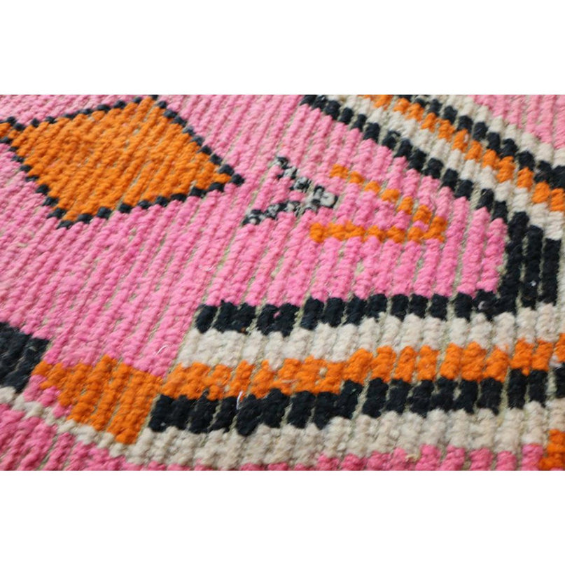 Zuiver wollen Marokkaans Berber halkleed 76 x 355 cm