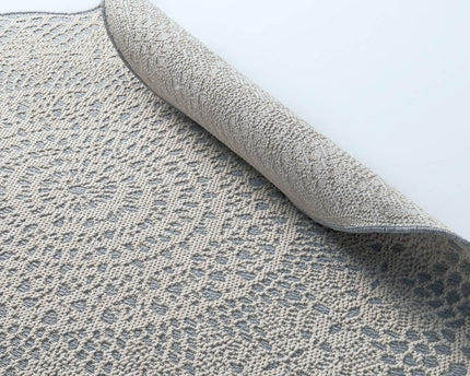 Tapis deco rond GEHAAKT