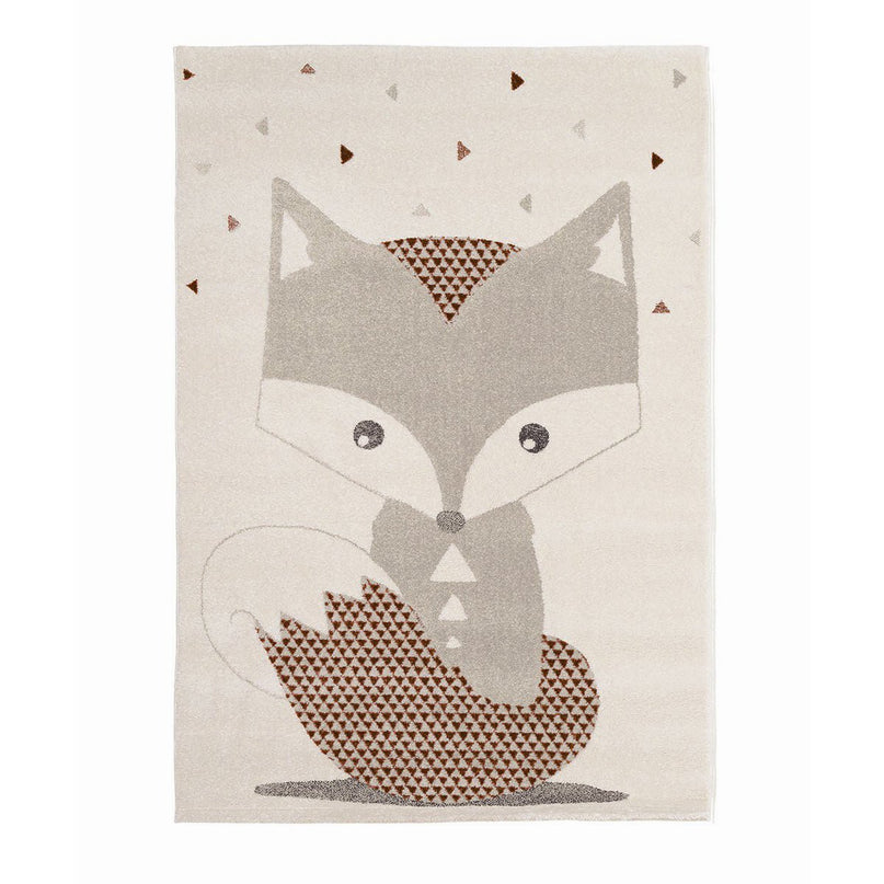 Zacht kindervloerkleed en FOX-design
