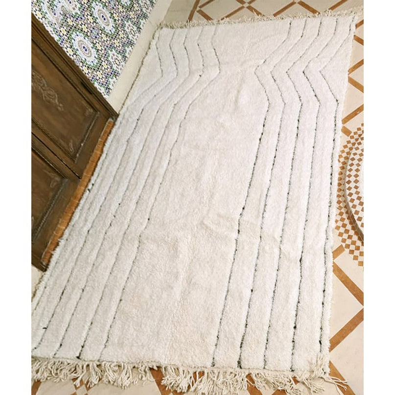 Authentiek Berber vloerkleed in Khémisset wol 200 x 300 cm