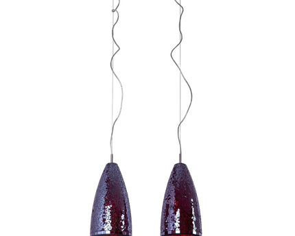 Glazen hanglamp 2 FLG. "Individu"