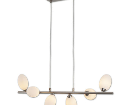 LED Pendelleuchte "Eleganza" 6flg. l: 80cm