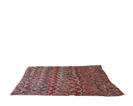 Zuiver wollen Marokkaans Kelim Berber tapijt 144 x 240 cm