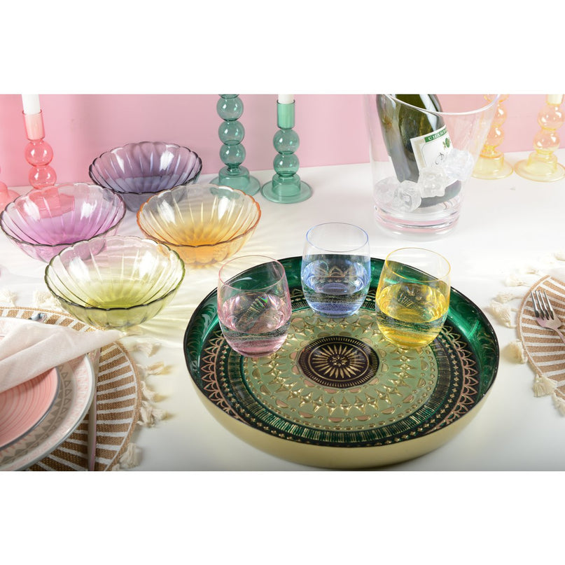 Groene en zwarte lade 34,5 cm - Coachella
