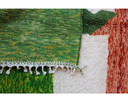 Zuiver wollen Marokkaans Berber-tapijt 170 x 228 cm