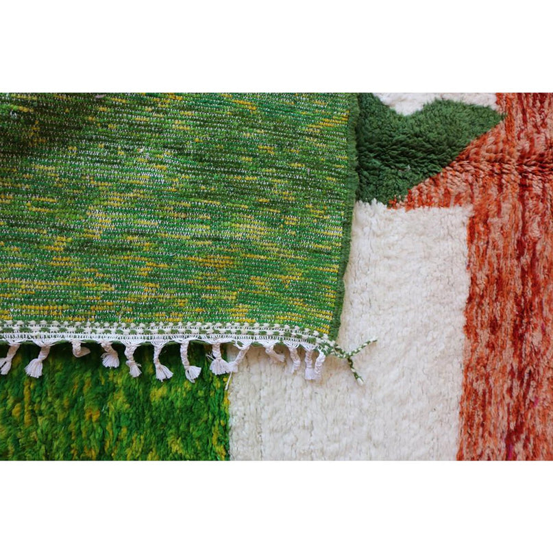Zuiver wollen Marokkaans Berber-tapijt 170 x 228 cm