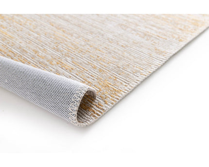 Ontwerptapijt geweven in jute en draden wazig rups
