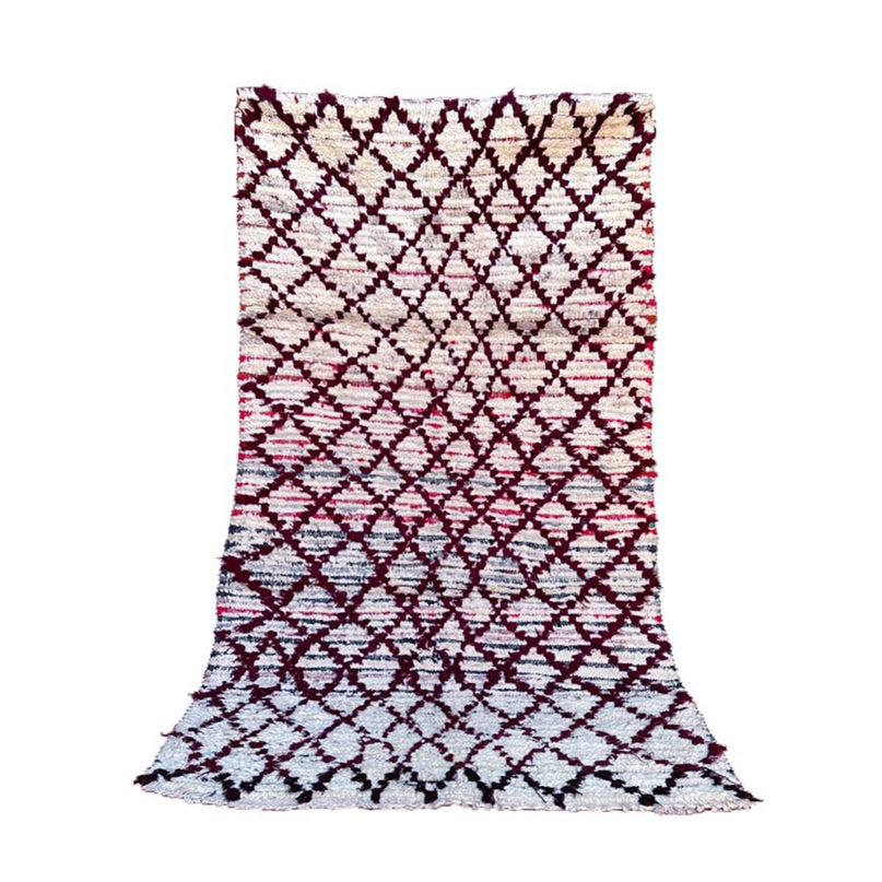 Zuiver wollen Marokkaans Berberkleed 97 x 177 cm