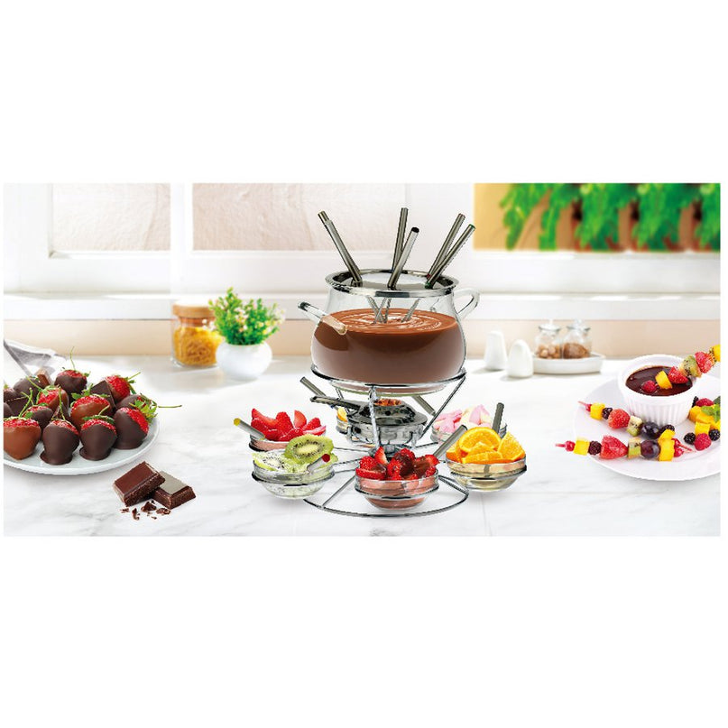 Fondue -service voor 6 personen