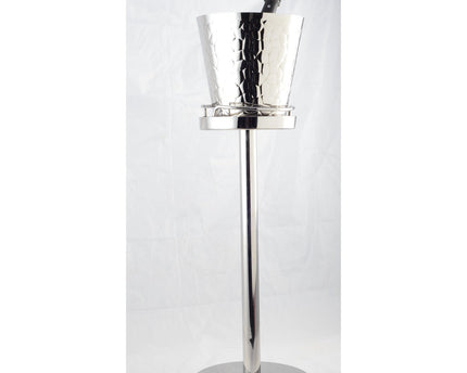 Champagne -emmer op voet 23x23x80cm