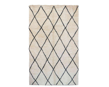 Zuiver wollen Marokkaans Berber-tapijt 200 x 300 cm