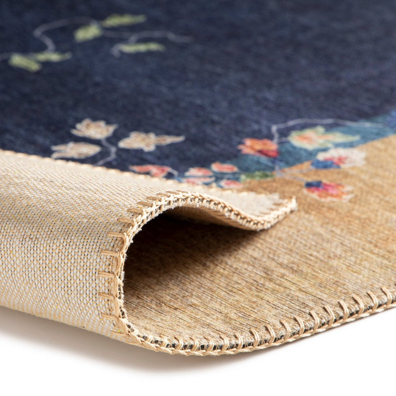 Designer vloerkleed met Engelse naadafwerking MARIE ANTOINETTE