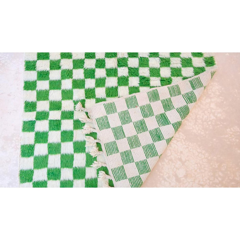 Zuiver wollen Marokkaans Berber-tapijt 161 x 241 cm