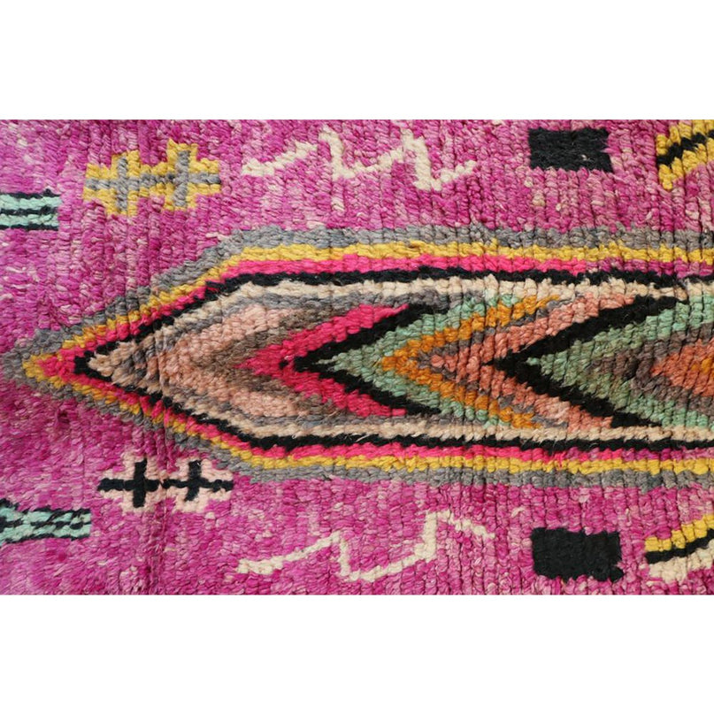 Zuiver wollen Marokkaans Berber halkleed 73 x 344 cm