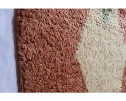 Zuiver wollen Marokkaans Berber halkleed 82 x 489 cm
