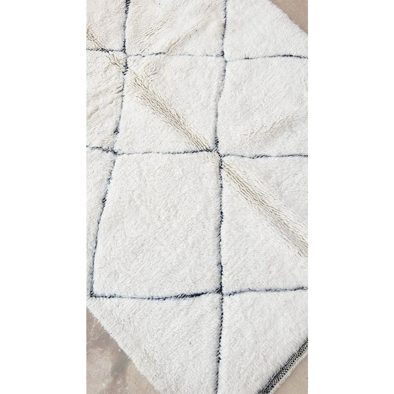 Zuiver wollen Marokkaans Berber-tapijt 149 x 250 cm