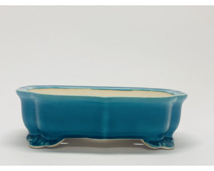 Premium geglazuurde bonsaipot van 24 cm