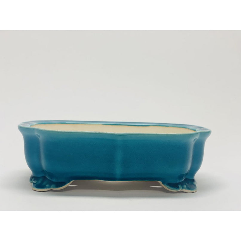Premium geglazuurde bonsaipot van 24 cm