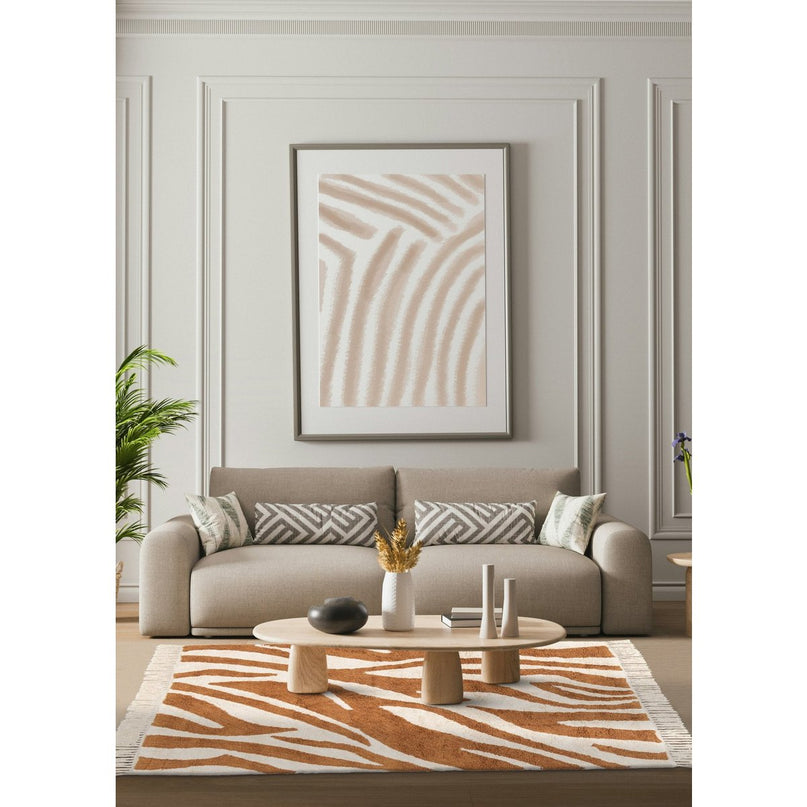 Fawn Cotton Design Tapijt van hoge kwaliteit