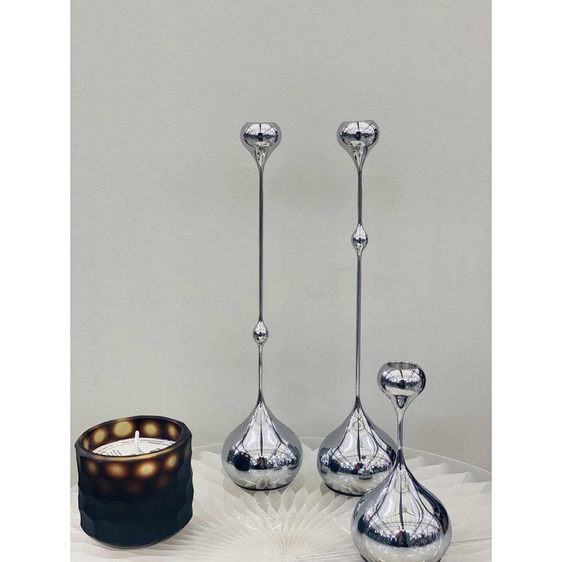 Tender Kandelaar L Afmeting: H 34cm x D 3,15x B 7cm