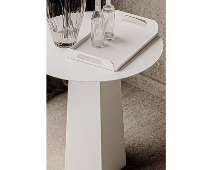 Charm Side Table White