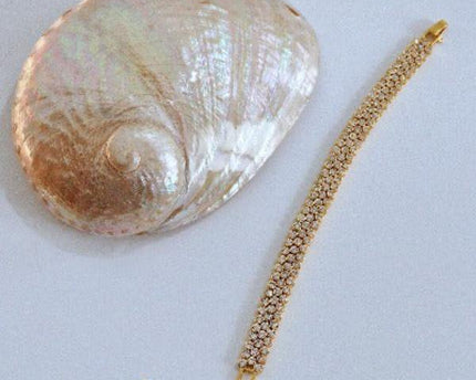 Vintage luxe honingraatarmband