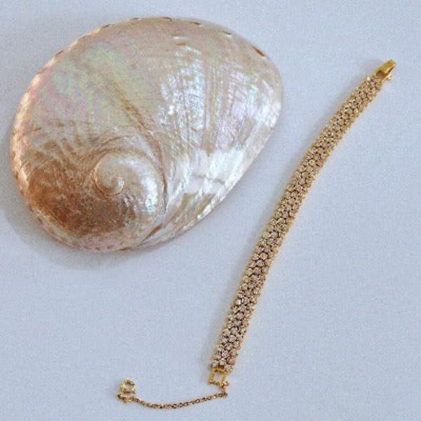 Vintage luxe honingraatarmband