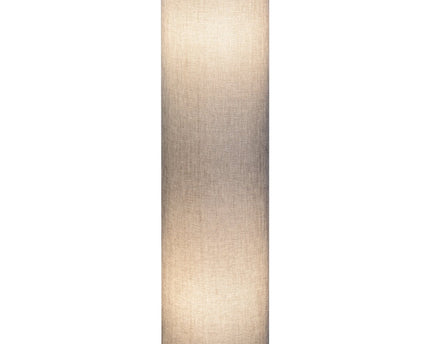 Staande lamp "Beate" Gray gemaakt van metaal en een tekstblazer in grijs, E27 -aansluiting, vloerlamp voor eetkamer, woonkamer, gang of kantoor, ca.