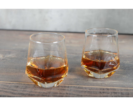 Whisky gefacetteerde bril - veel 2