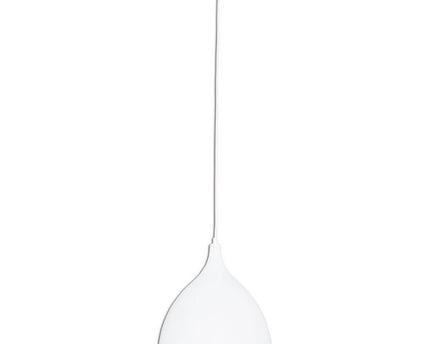 Hanger lamp "pinhead" Ø 28 cm, gemaakt van metaal in wit, e27 -versie