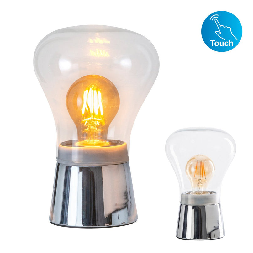 Glazen tafellamp "Kerry" h: 21cm