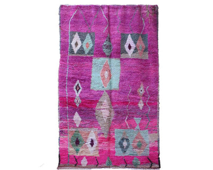 Zuiver wollen Marokkaans Berberkleed 164 x 306 cm