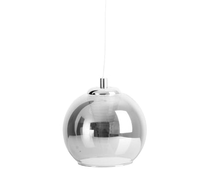LED -hanger lamp "vaso", hanglamp gemaakt van metaal en glas in antraciet, met stevig ingebouwde LED's, hangende lamp voor eetkamer en woonkamer met een Øvon 14,5 cm.