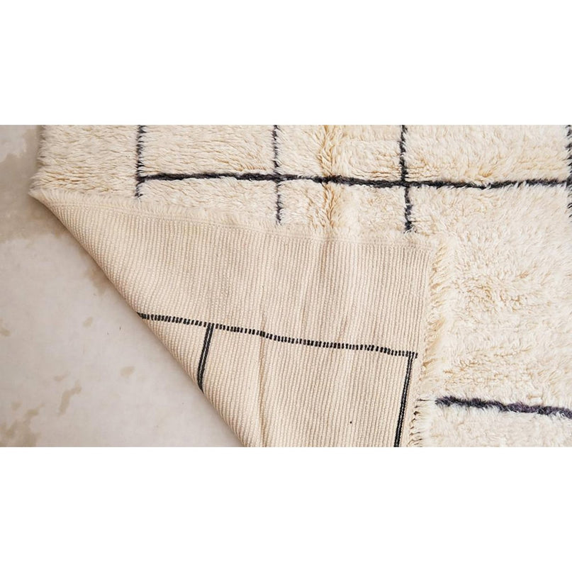 Zuiver wollen Marokkaans Berber-tapijt 174 x 254 cm