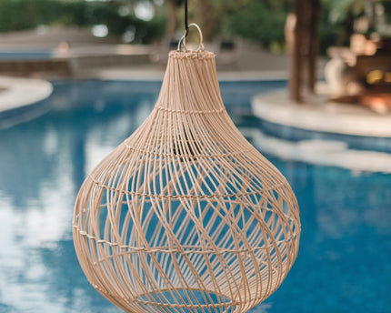 Rotanlamp | Boho lampenkap | Hanglamp KENARI
